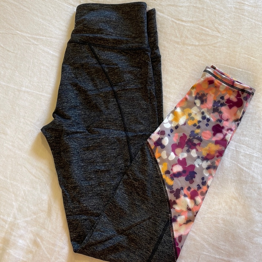 Athleta chaturanga crop leggings